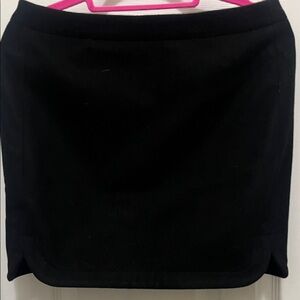 J. Crew Classic Black Mini Skirt